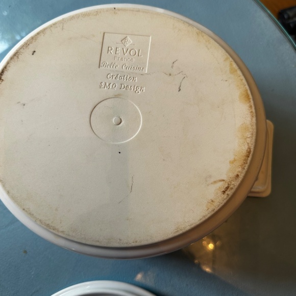 Revol Porcelain White Casserole With A Lid Made in France - Picture 7 of 8